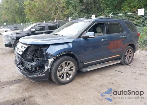 2018 Ford Explorer Limited z USA, uszkodzony, nr VIN 1FM5K8FH6JGC59270